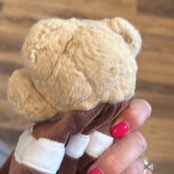 Bearington Baby Collection Large Bear Football Themed Lovey Security Blanket - Picture 9 of 9